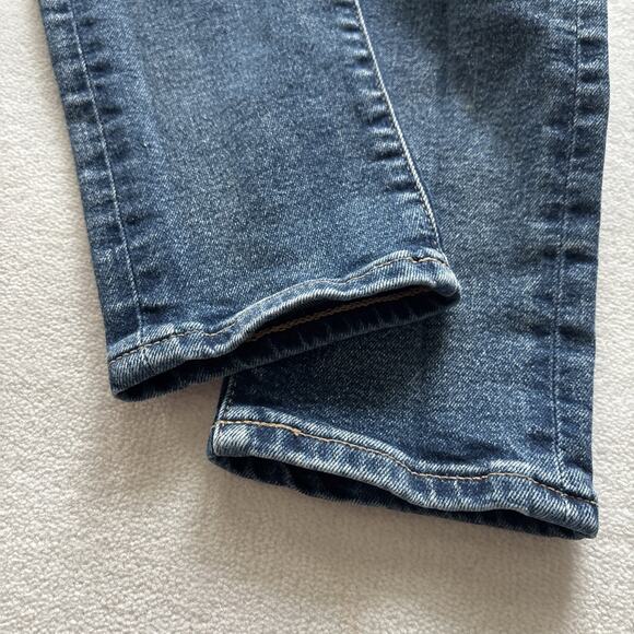 Levis Made and Crafted Japan Fabric Women’s 28x30 721 Blue Jean High Rise Skinny - Picture 14 of 16